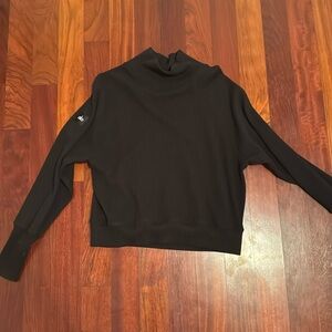 Alo Yoga waffle weekend escape mock neck